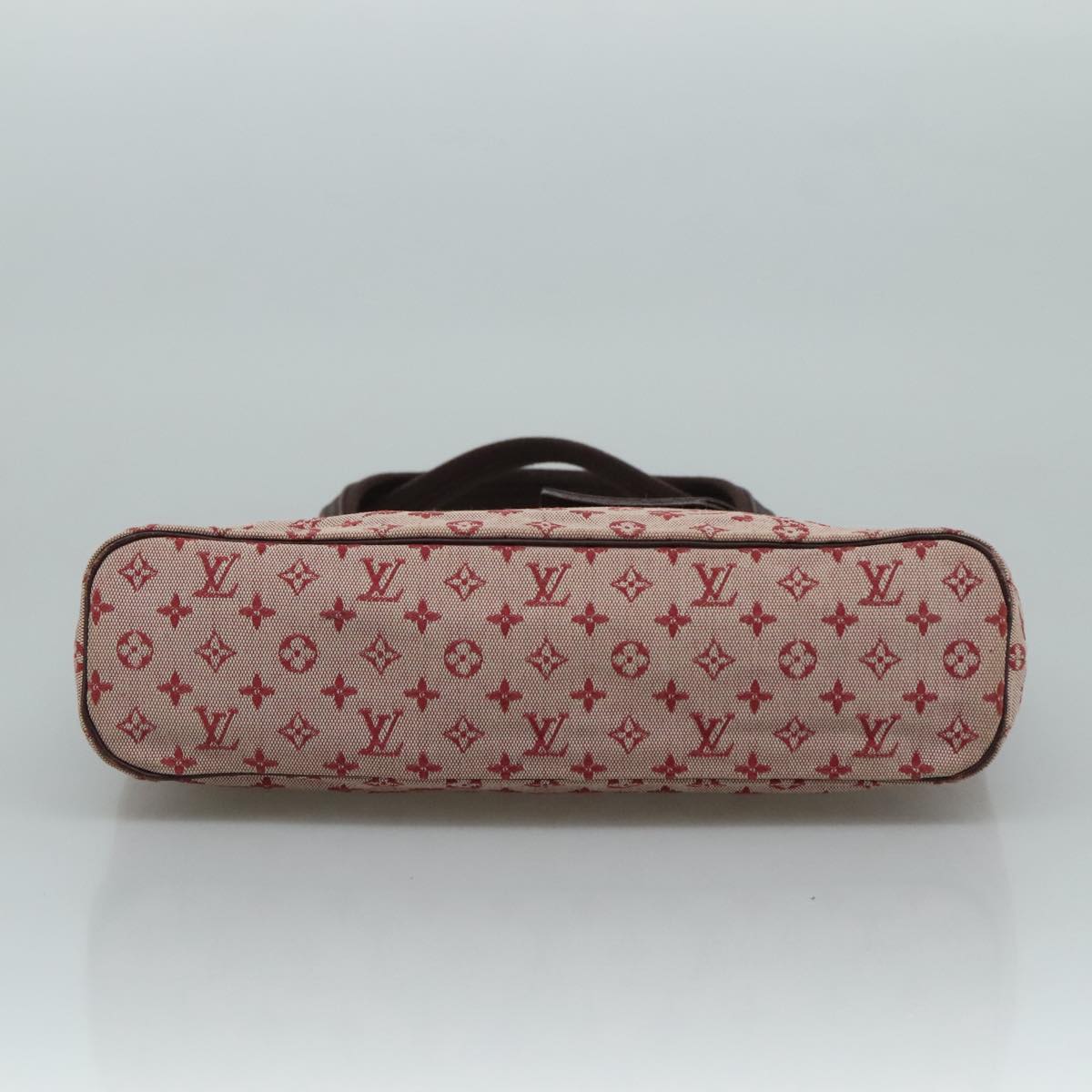LOUIS VUITTON Monogram Mini Lucille PM Hand Bag Red M92678 LV 93633