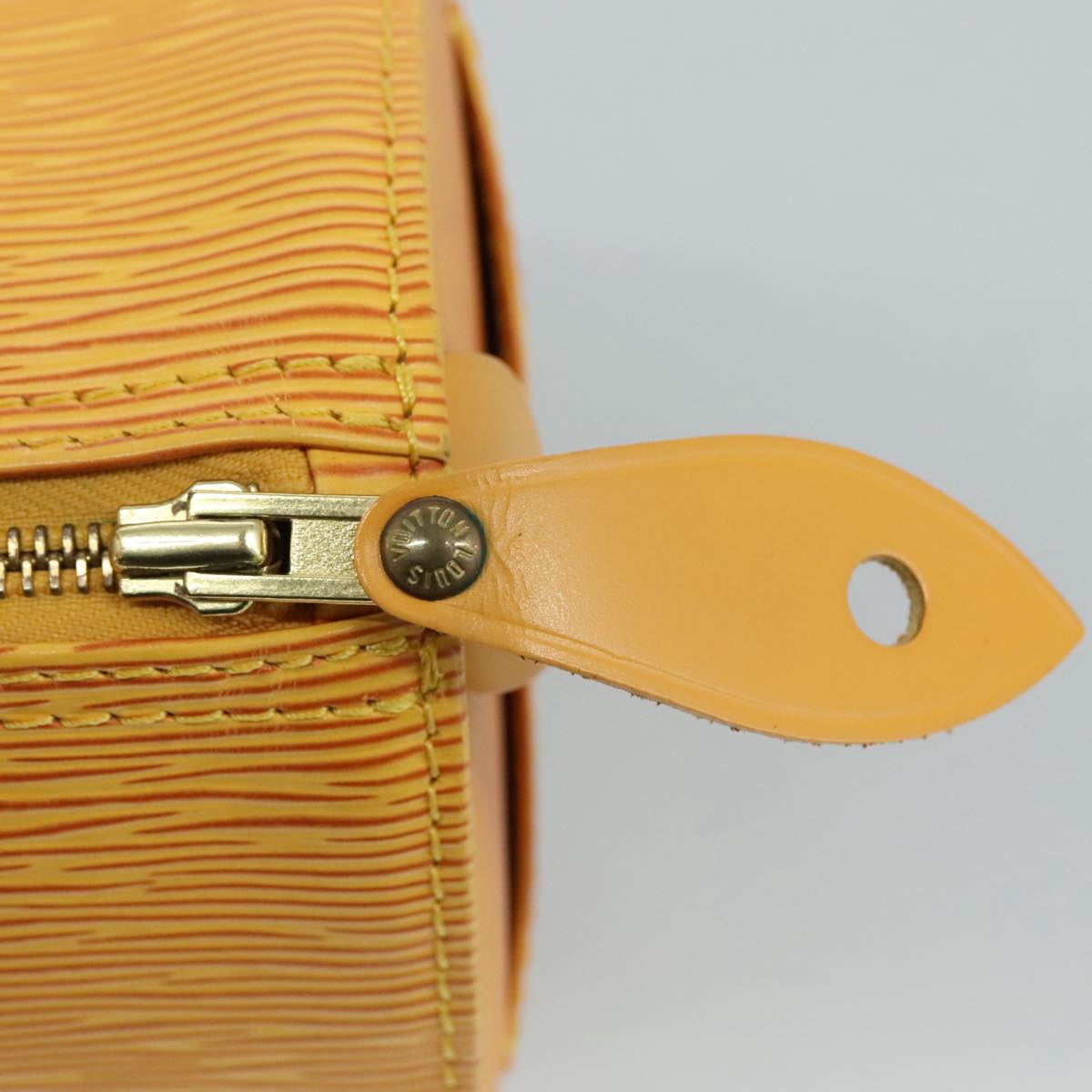 LOUIS VUITTON Epi Speedy 25 Hand Bag Tassili Yellow M43019 LV 93636