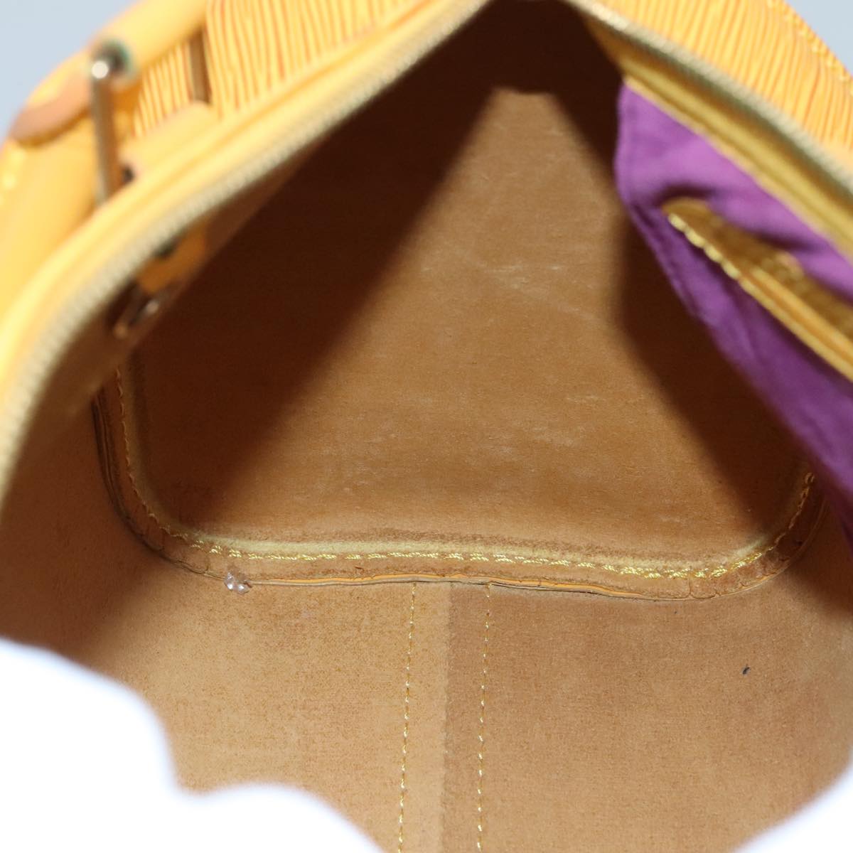 LOUIS VUITTON Epi Speedy 25 Hand Bag Tassili Yellow M43019 LV 93636