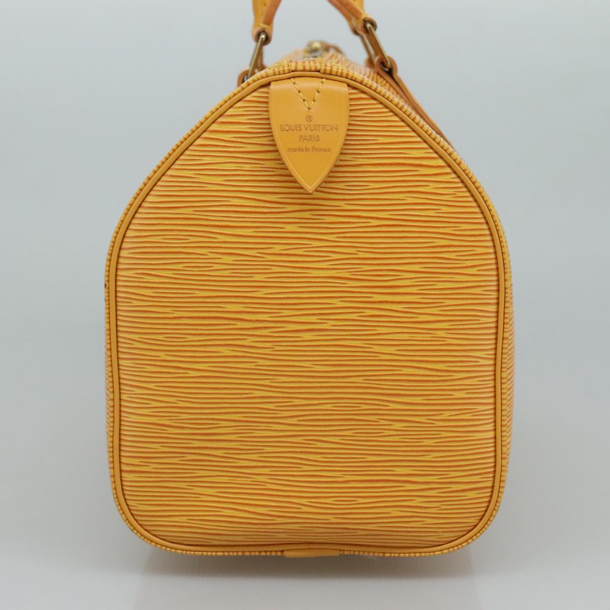 LOUIS VUITTON Epi Speedy 25 Hand Bag Tassili Yellow M43019 LV 93636