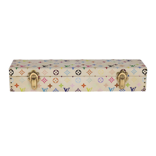 LOUIS VUITTON Monogram Multicolor Hard Watch Case White LV 93647S