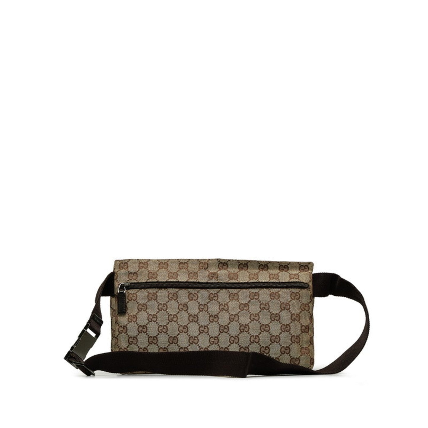 Gucci --  Canvas Shoulder Bag ()