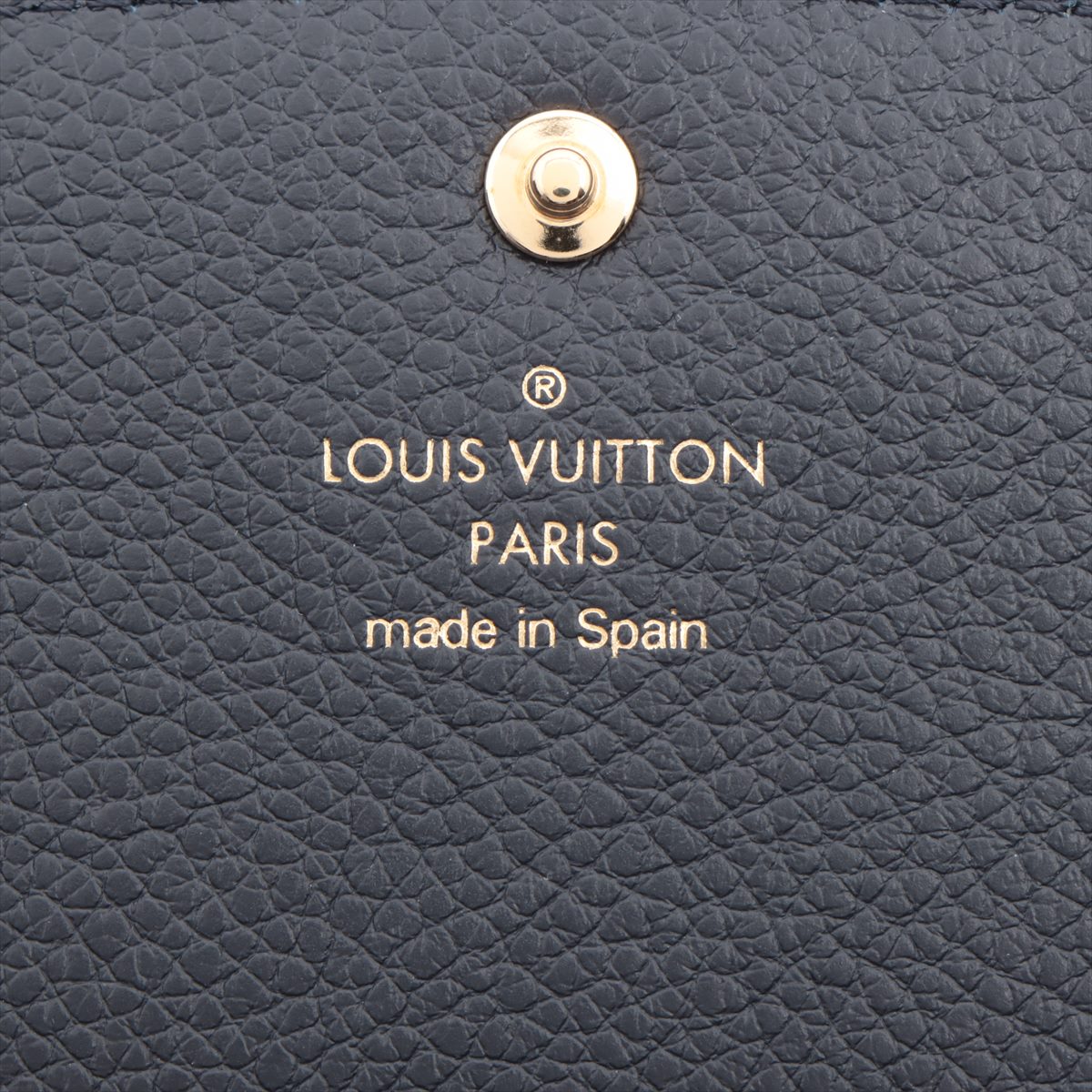 Louis Vuitton Monogram Emplant Portfolio Emily M69417 Marine Rouge Long  Reaction Wallet