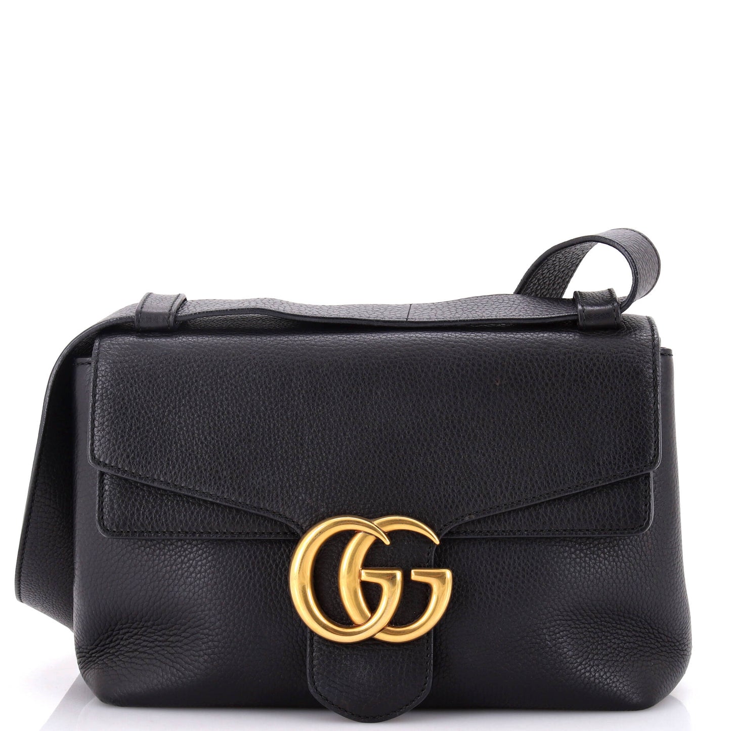 Luxury Gucci Trending 2025 GG Marmont Shoulder Bag Leather Small