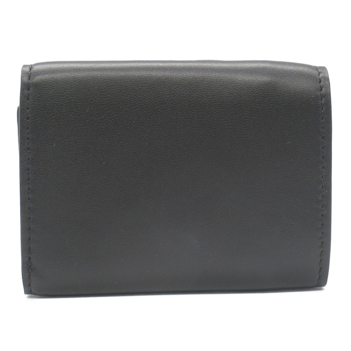 Luxury Fendi Tri-fold wallet Trifold wallet Leather Black