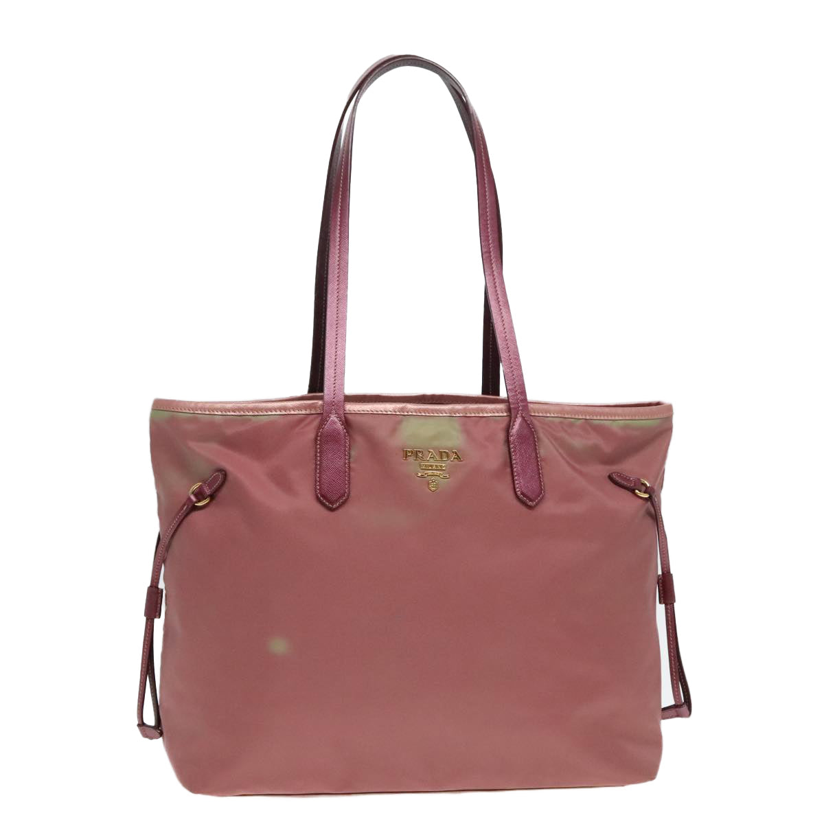 Luxury Prada Tote Bag Nylon Pink  93878