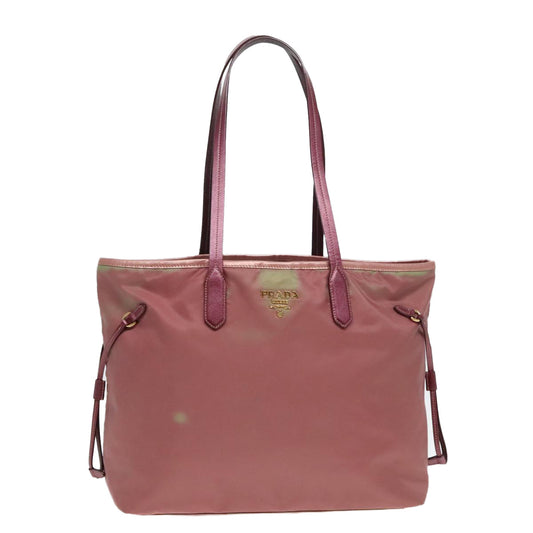 Luxury Prada Tote Bag Nylon Pink  93878