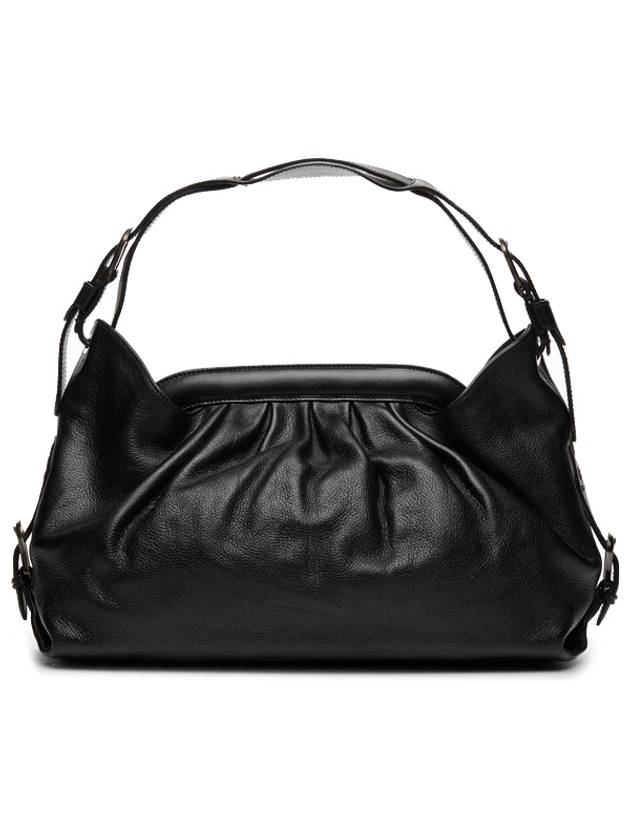 Luxury Fendi Doctor B Hobo Shoulder Bag Black