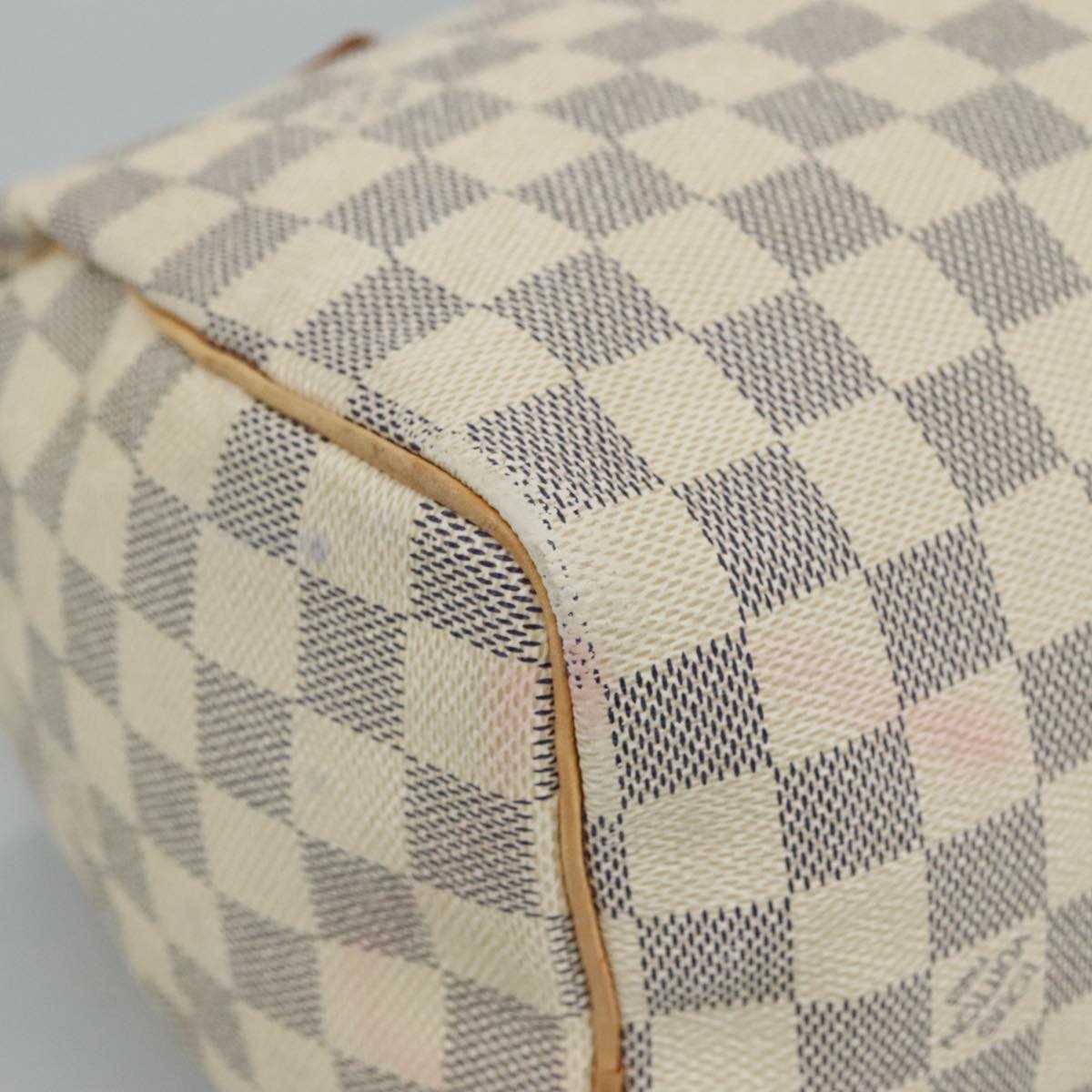 LOUIS VUITTON Damier Azur Speedy 25 Hand Bag N41534 LV 93906