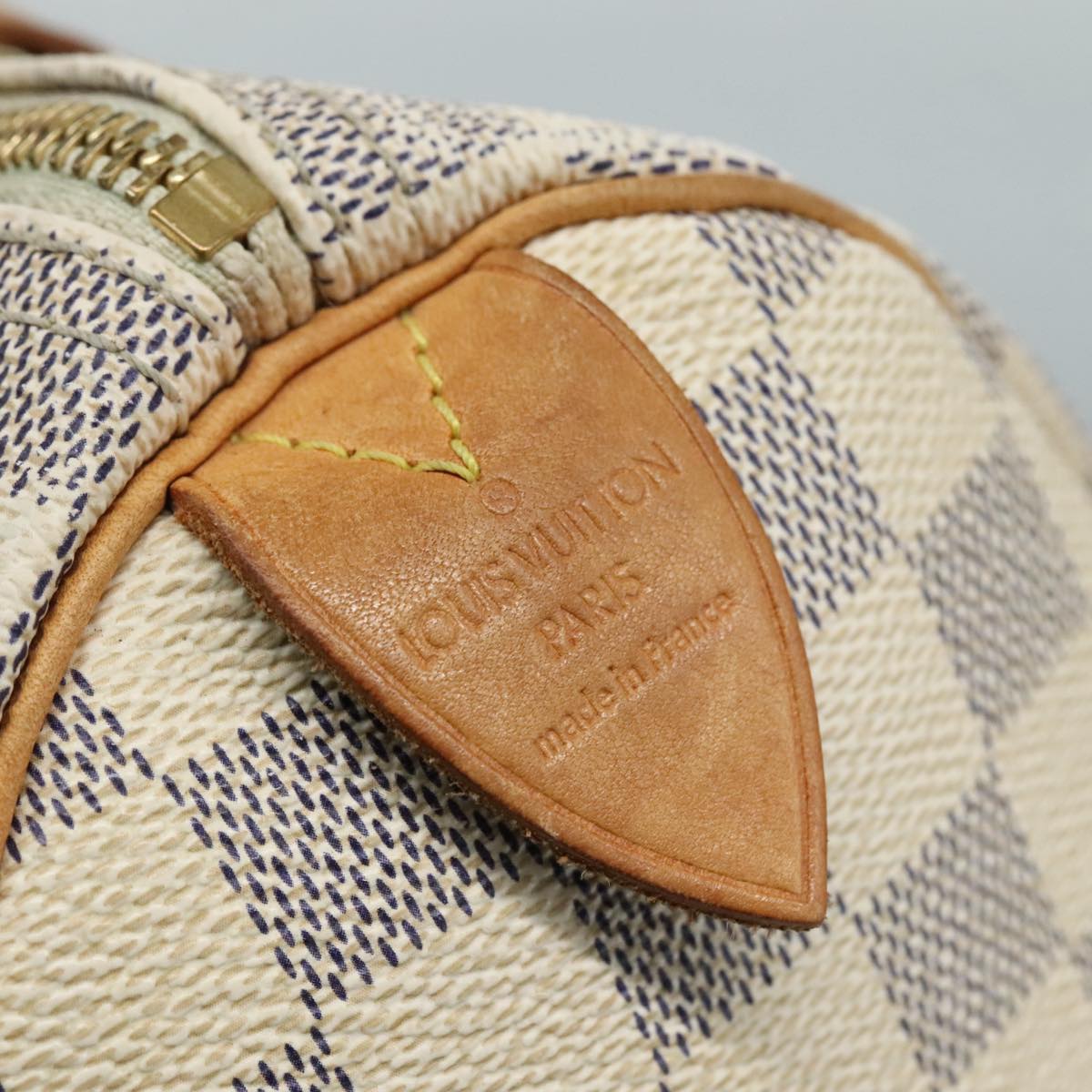 LOUIS VUITTON Damier Azur Speedy 25 Hand Bag N41534 LV 93906