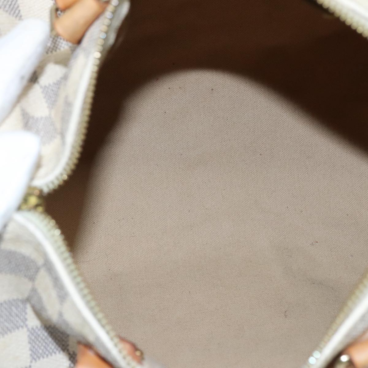 LOUIS VUITTON Damier Azur Speedy 25 Hand Bag N41534 LV 93906