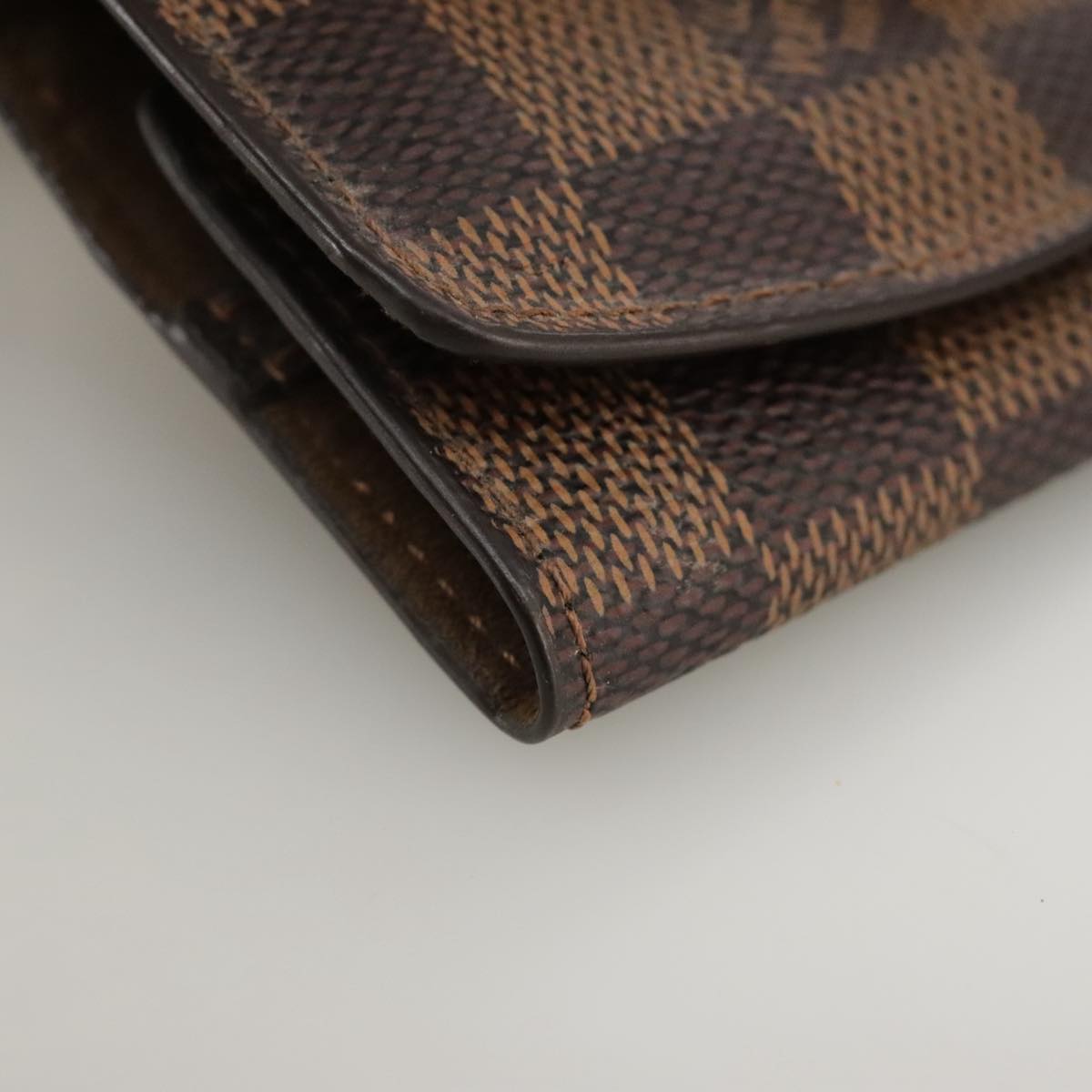 LOUIS VUITTON Damier Ebene Cuff Case LV 93909