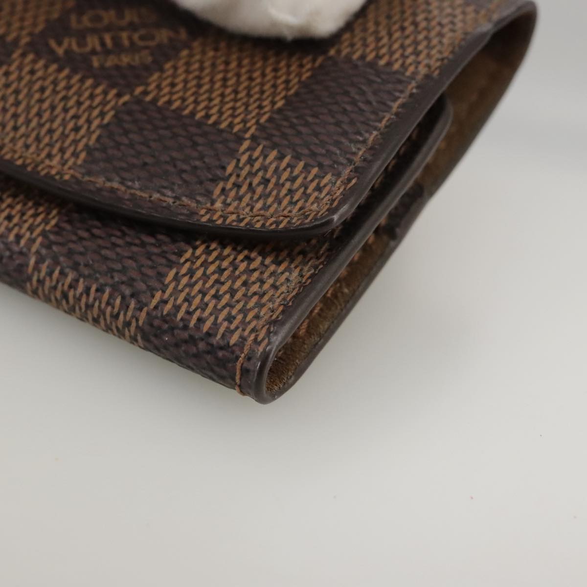 LOUIS VUITTON Damier Ebene Cuff Case LV 93909