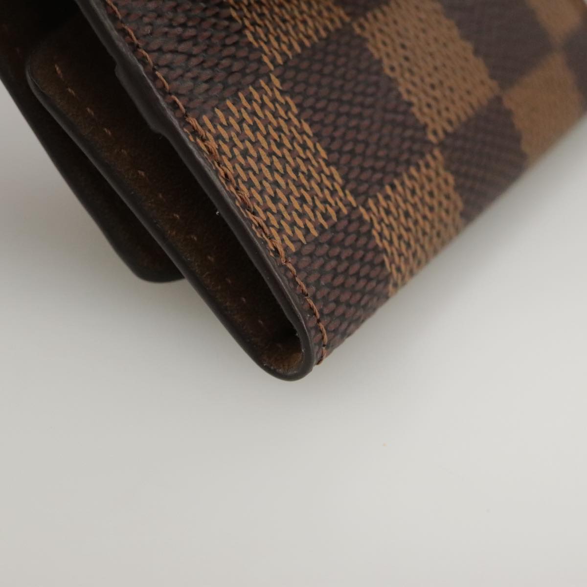 LOUIS VUITTON Damier Ebene Cuff Case LV 93909