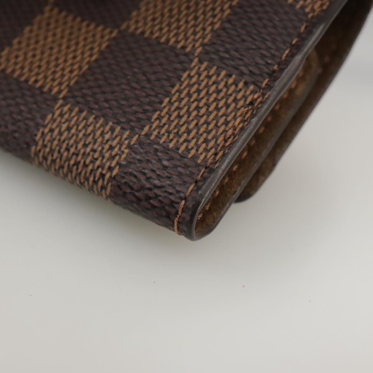 LOUIS VUITTON Damier Ebene Cuff Case LV 93909
