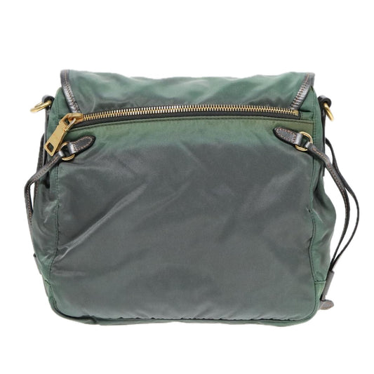 Luxury Prada Shoulder Bag Nylon Green  93999