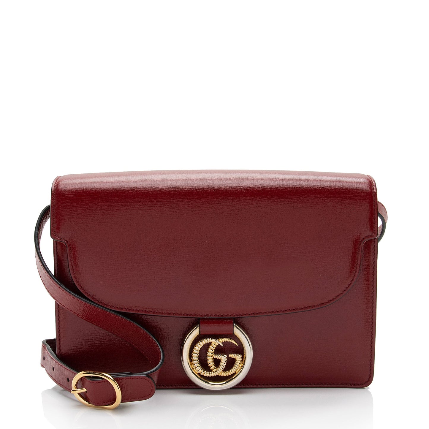 Luxury Gucci Trending 2025 Leather GG Ring Shoulder Bag