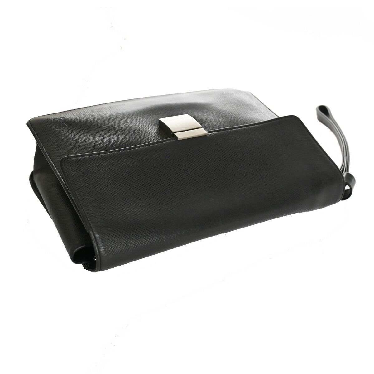 Louis Vuitton Selenga  Leather Clutch Bag ()