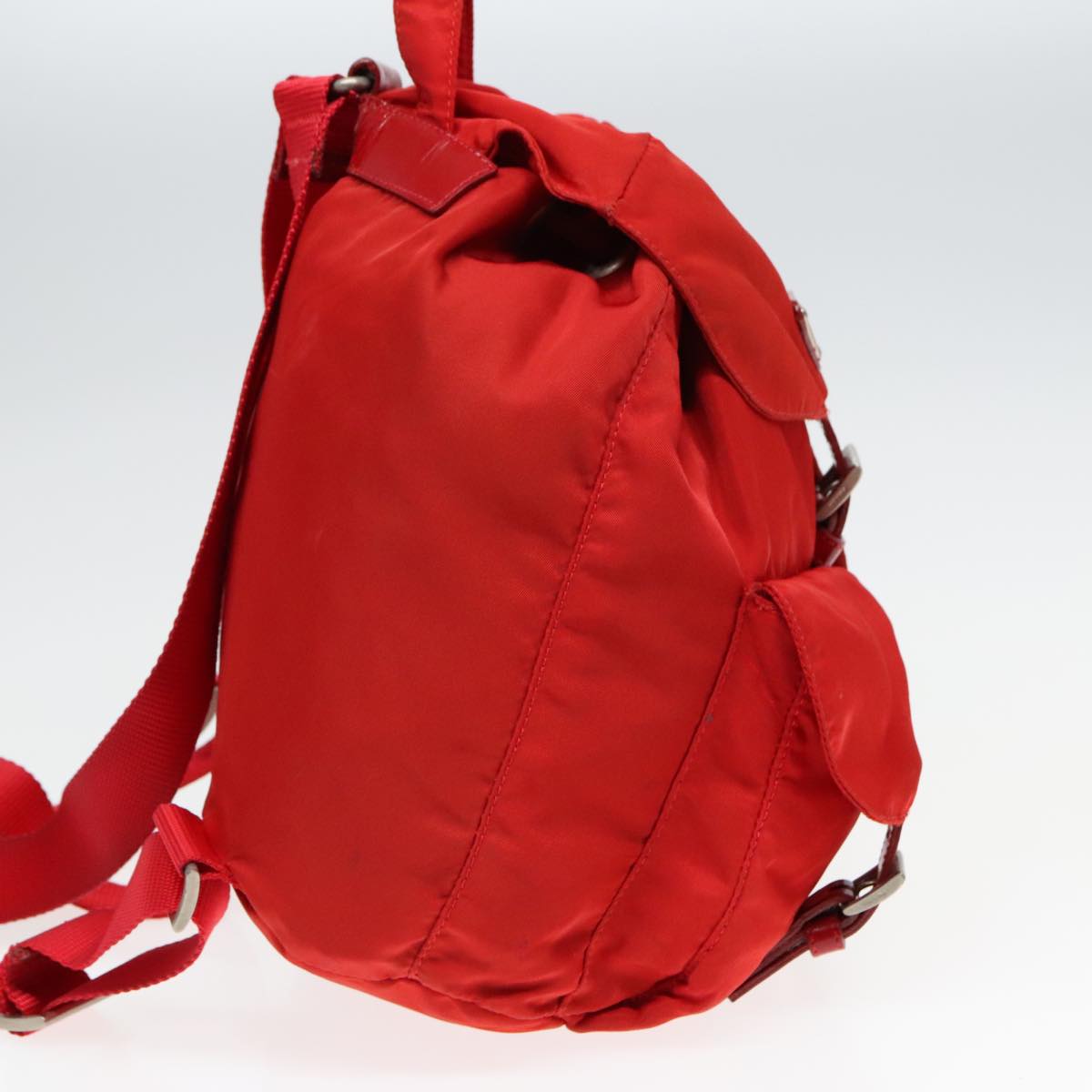 Luxury Prada Backpack Nylon Red  94000
