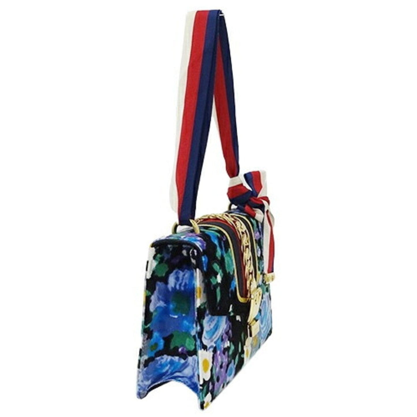 Gucci Sylvie  Velvet Shoulder Bag ()