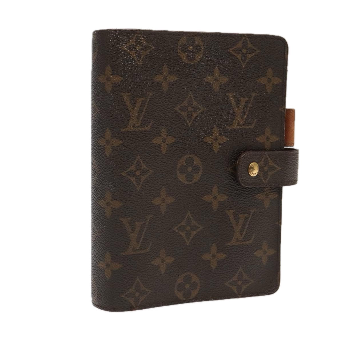 LOUIS VUITTON Monogram Agenda MM Day Planner Cover R20105 LV 94100