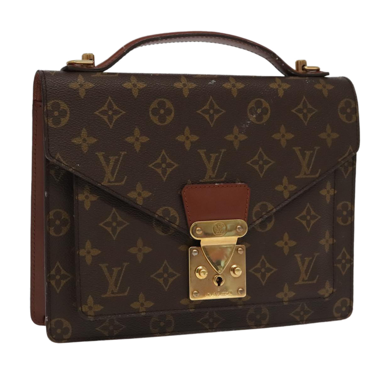 LOUIS VUITTON Monogram Monceau 26 Shoulder Bag M51187 LV 94103