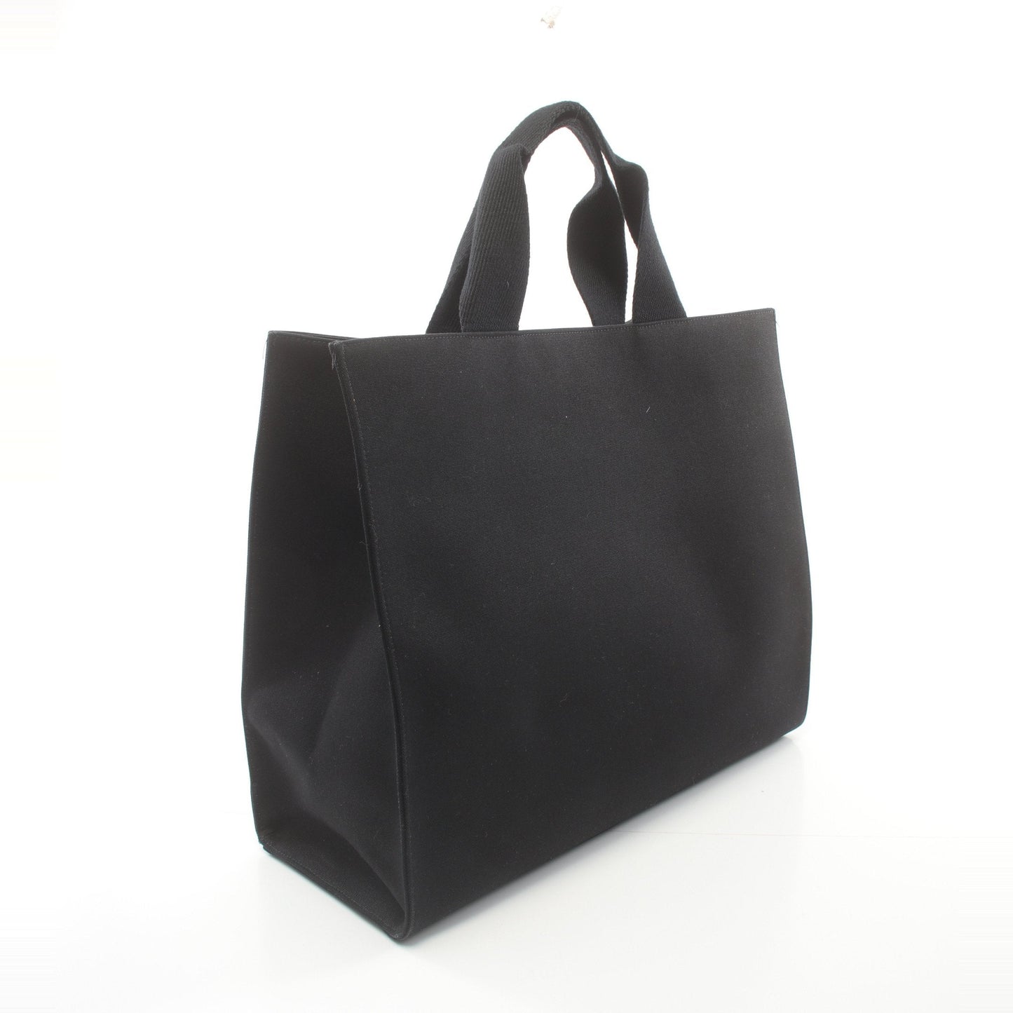Luxury Fendi Luxury Fendi * VERSACE FENDACE Fenderche Handbag Tote bag Canvas Black 2WAY