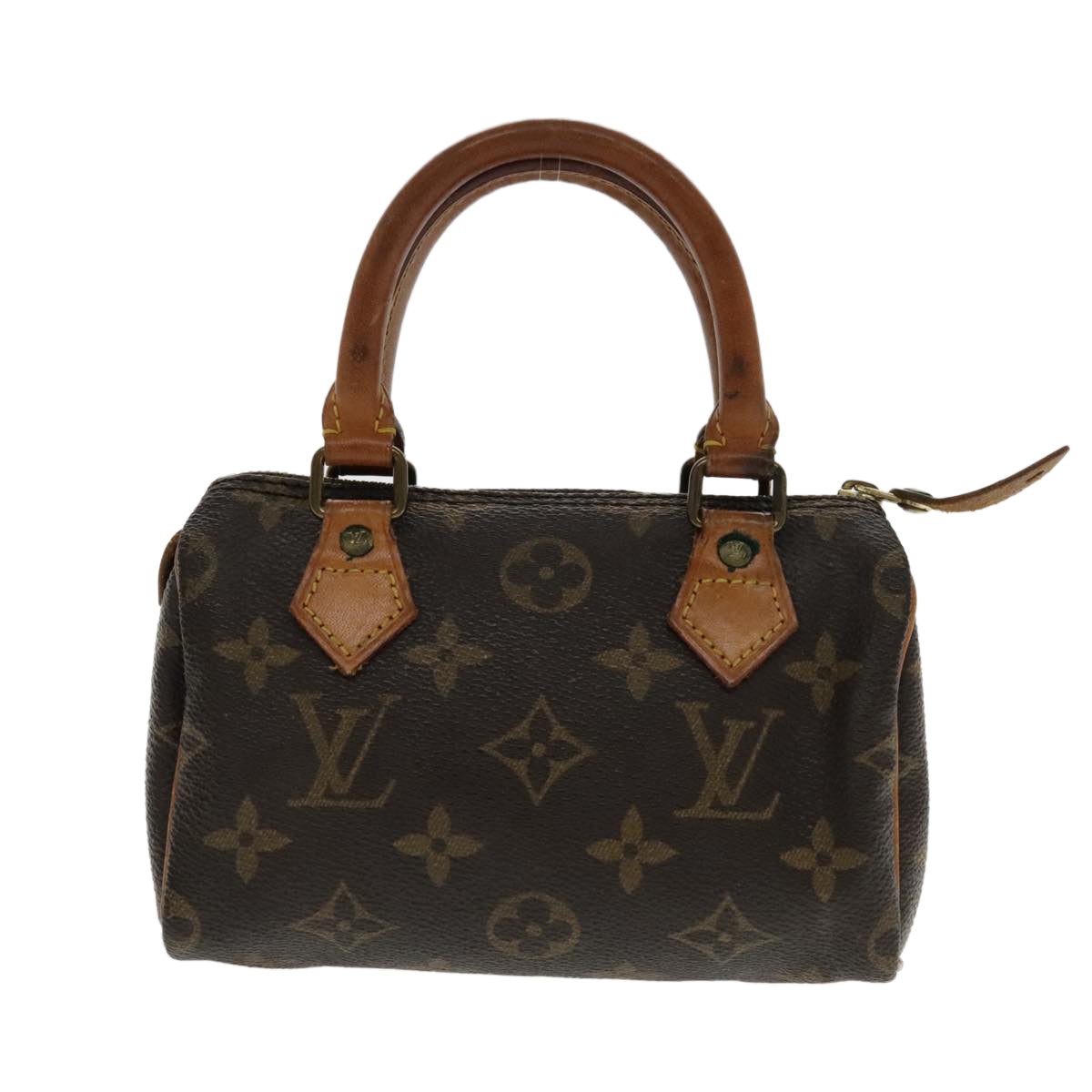 LOUIS VUITTON Monogram Mini Speedy Hand Bag M41534 LV 94165