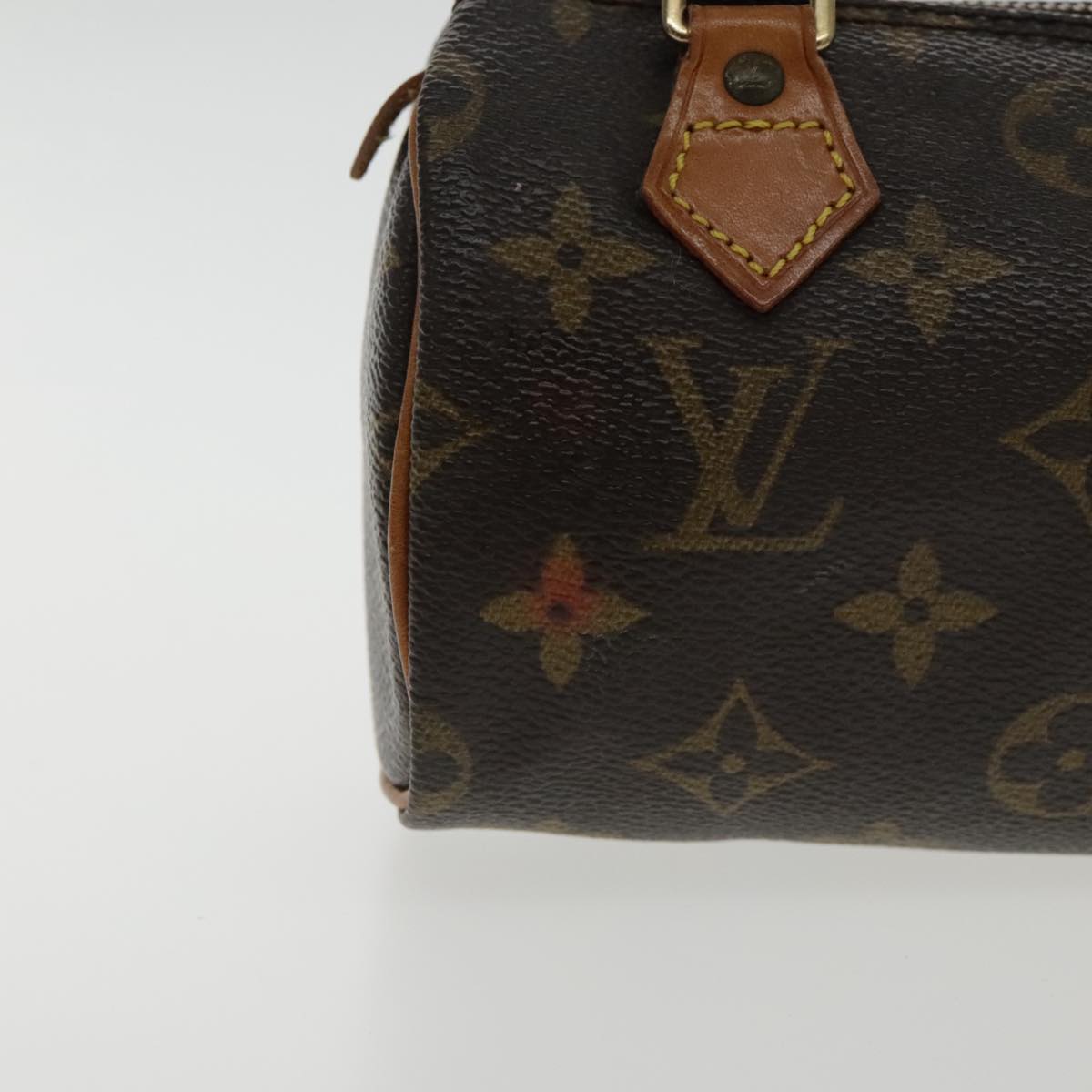 LOUIS VUITTON Monogram Mini Speedy Hand Bag M41534 LV 94166