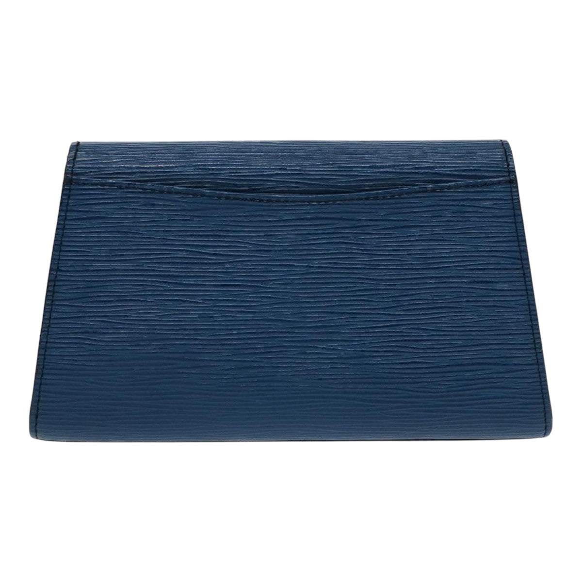 LOUIS VUITTON Epi Art Deco Clutch Bag Blue M52635 LV 94168