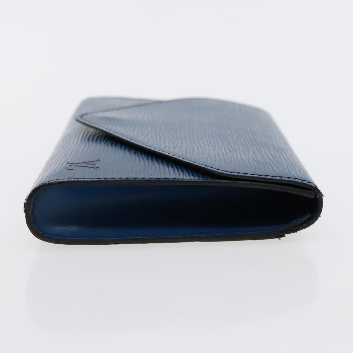 LOUIS VUITTON Epi Art Deco Clutch Bag Blue M52635 LV 94168