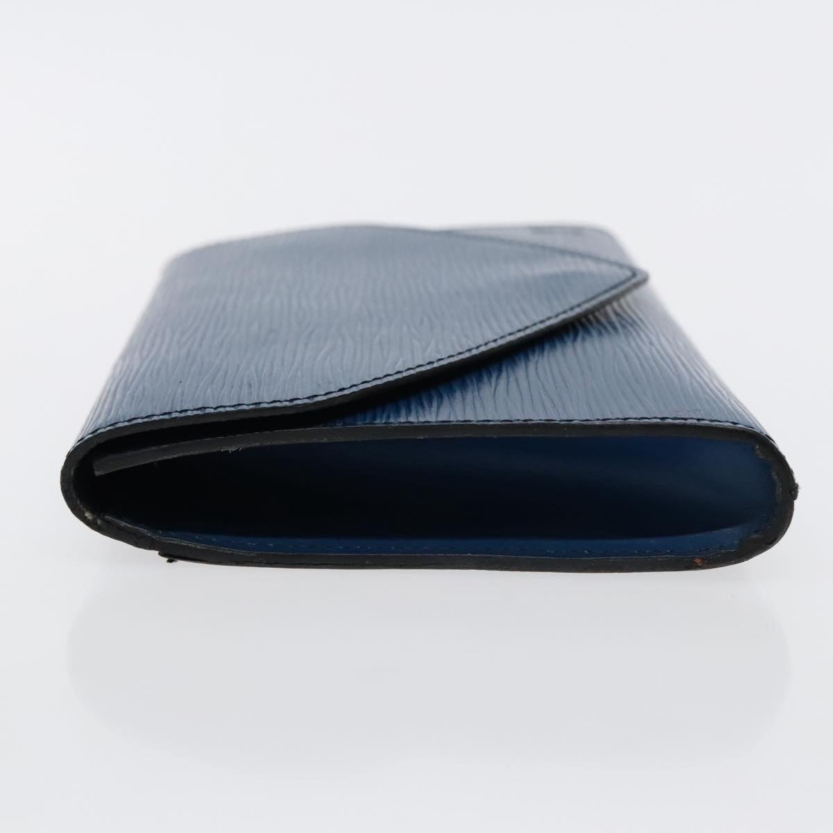 LOUIS VUITTON Epi Art Deco Clutch Bag Blue M52635 LV 94168