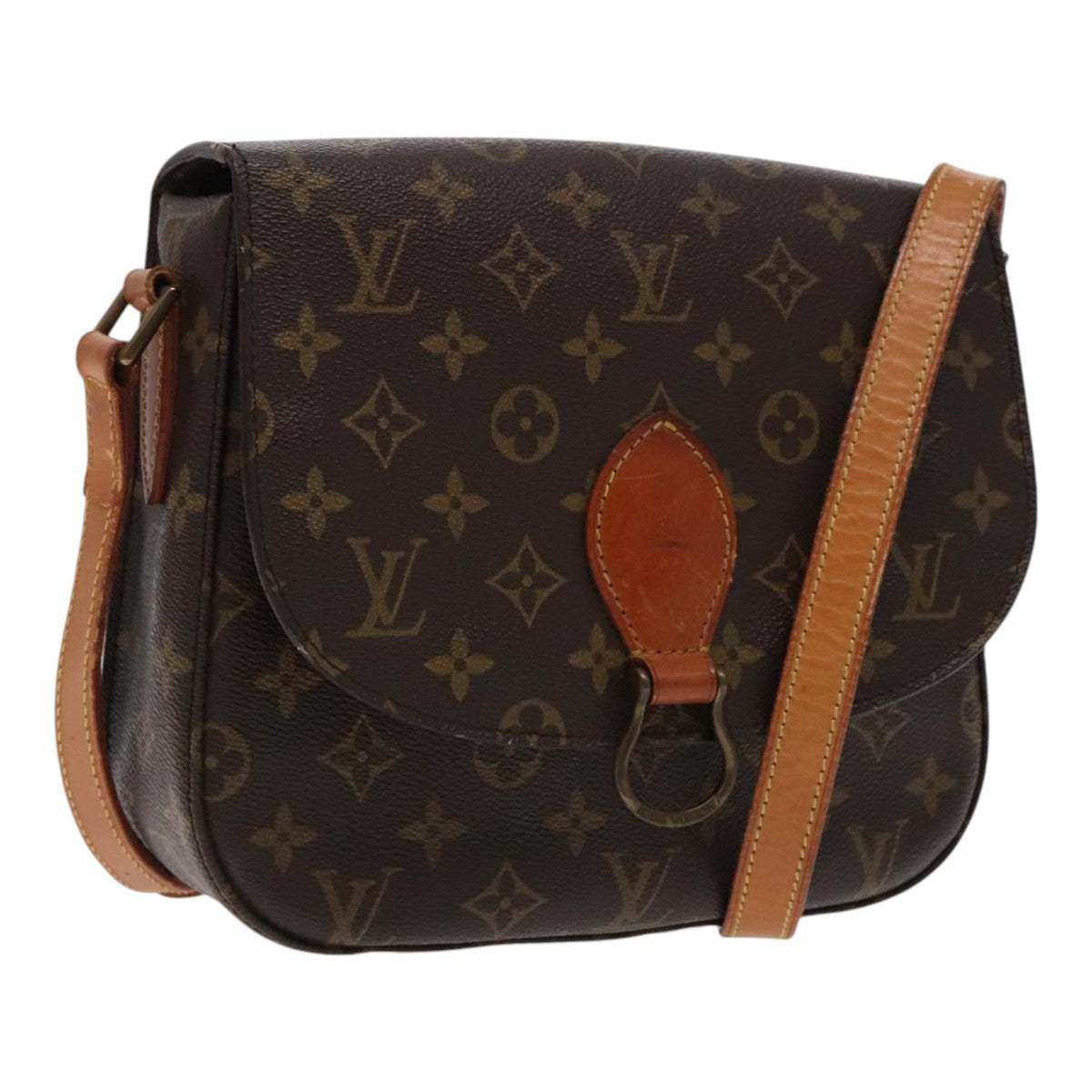 LOUIS VUITTON Monogram Saint Cloud GM Shoulder Bag M51242 LV 94173