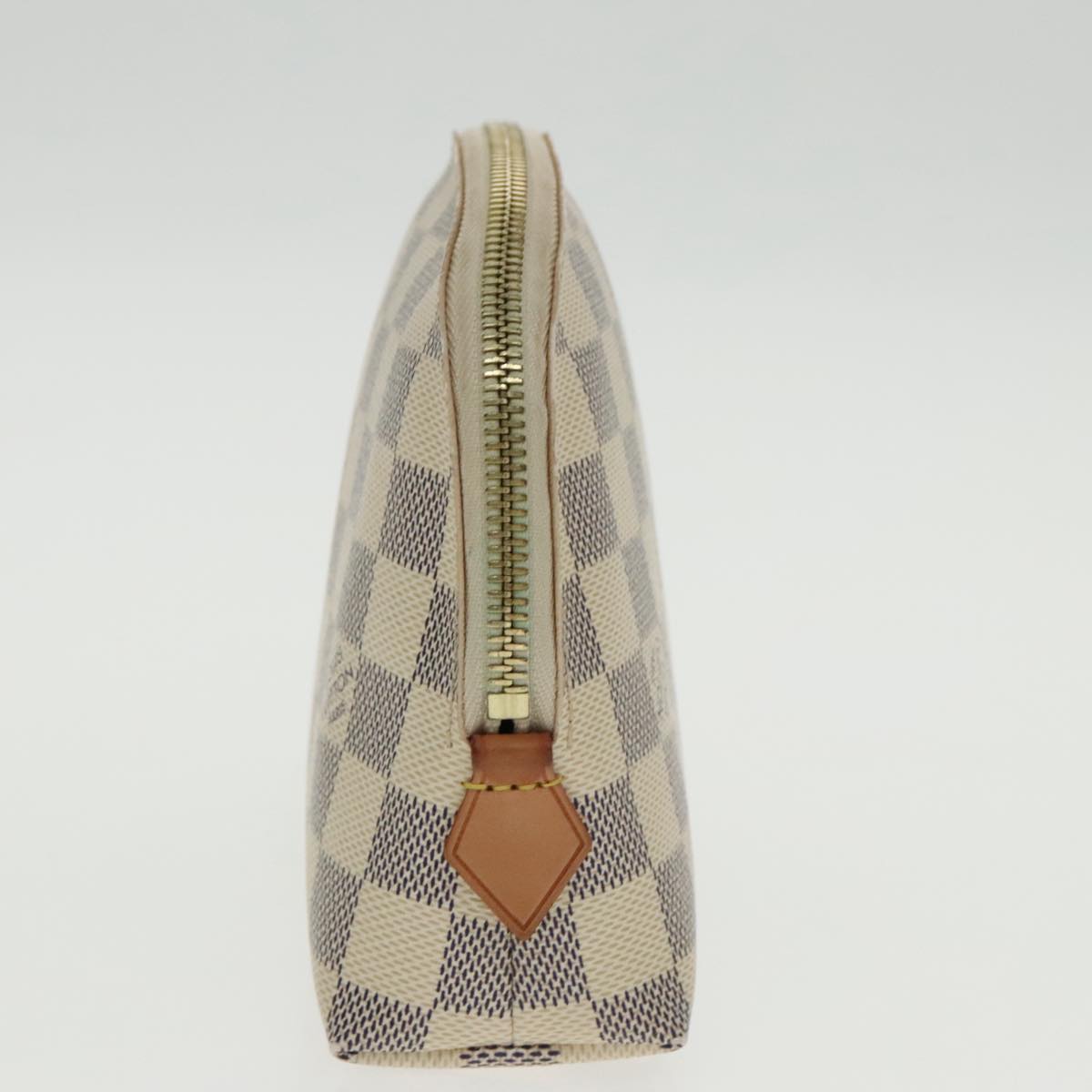 LOUIS VUITTON Damier Azur Pochette Cosmetic GM Pouch N23346 LV 94178