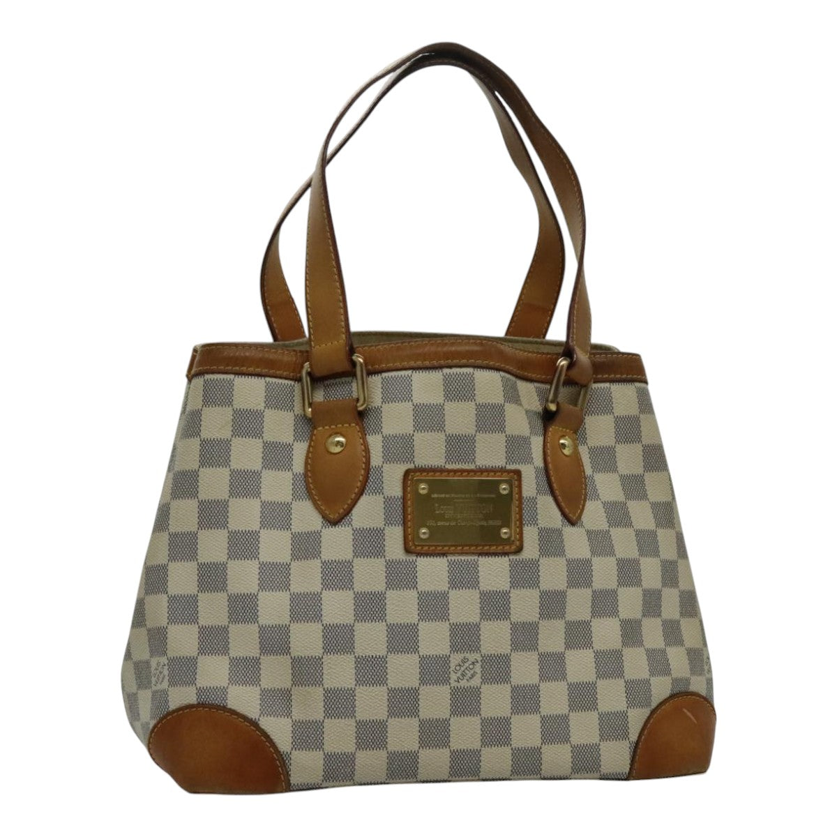 LOUIS VUITTON Damier Azur Hampstead PM Tote Bag N51207 LV 94207