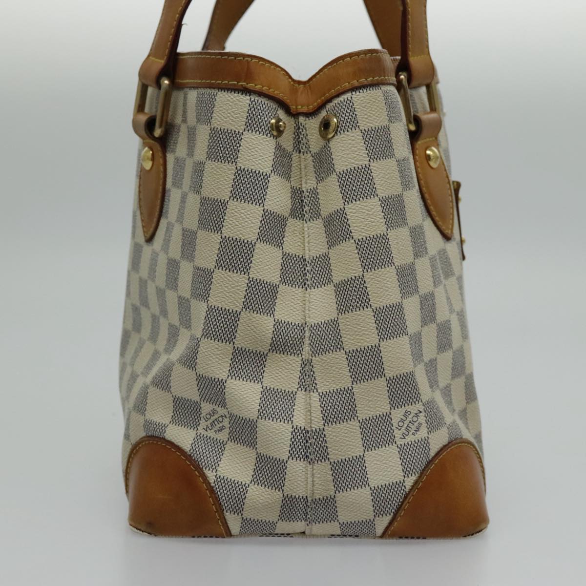LOUIS VUITTON Damier Azur Hampstead PM Tote Bag N51207 LV 94207