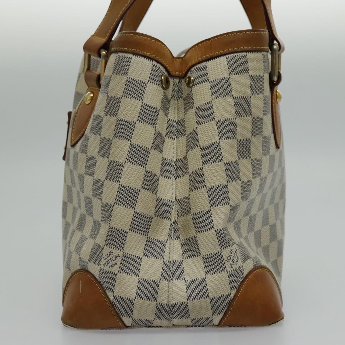 LOUIS VUITTON Damier Azur Hampstead PM Tote Bag N51207 LV 94207