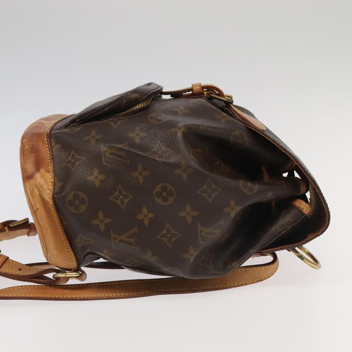LOUIS VUITTON Monogram Montsouris MM Backpack M51136 LV 94211