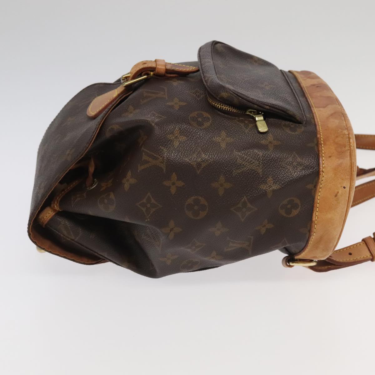 LOUIS VUITTON Monogram Montsouris MM Backpack M51136 LV 94211