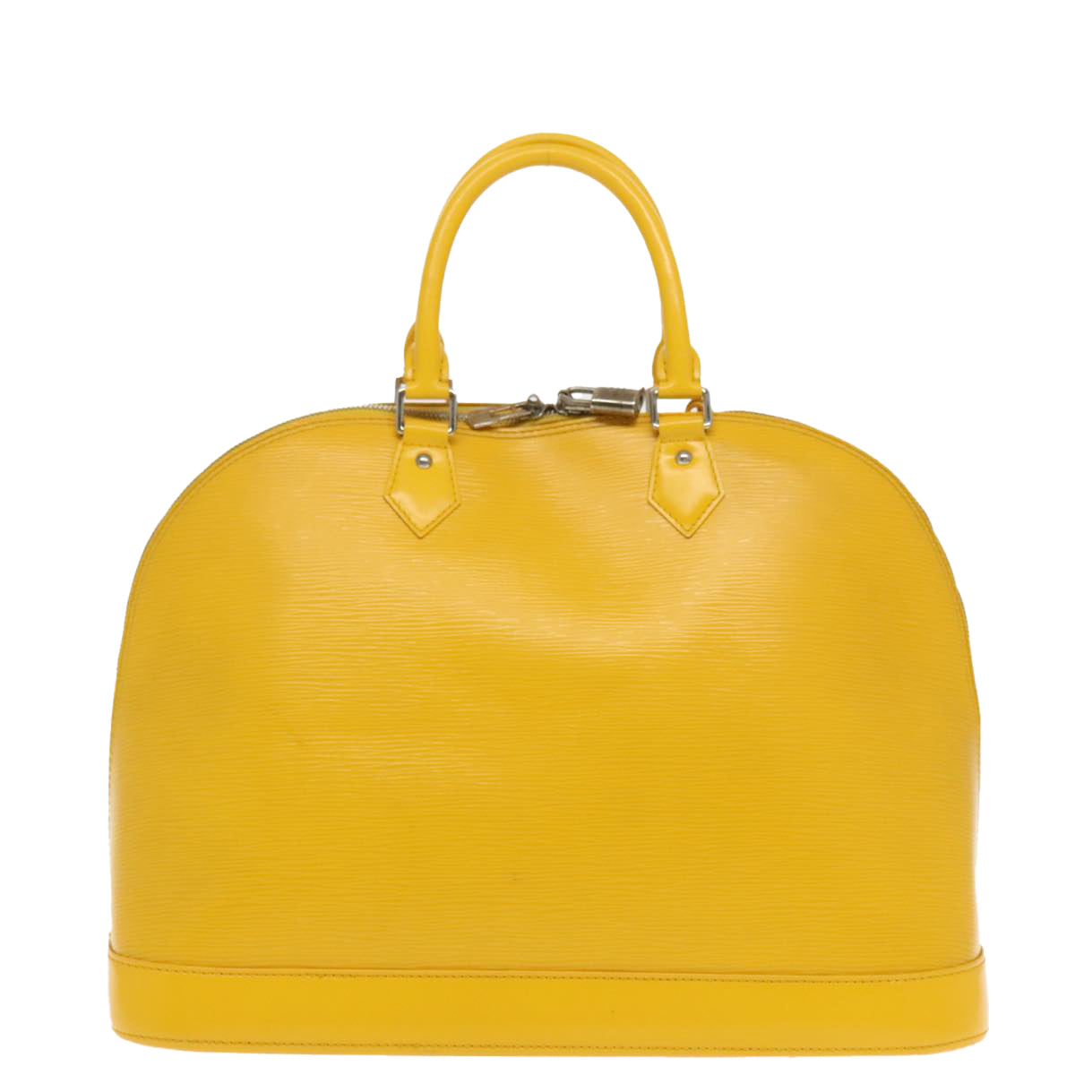 LOUIS VUITTON Epi Alma GM Hand Bag Yellow Citron M40629 LV 94224