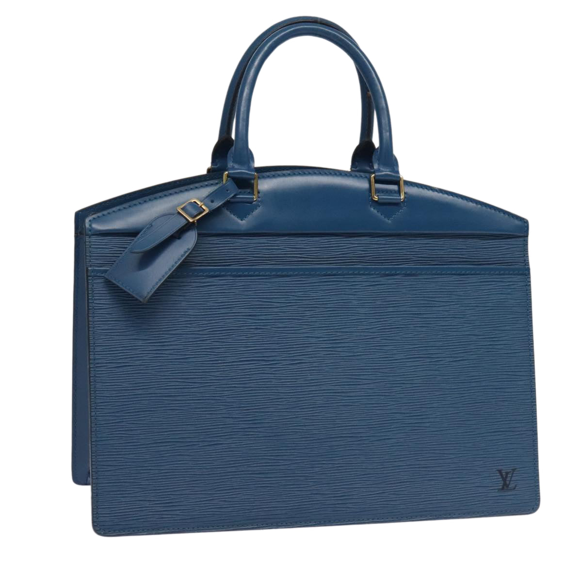 LOUIS VUITTON Epi Riviera Hand Bag Blue M48185 LV 94257