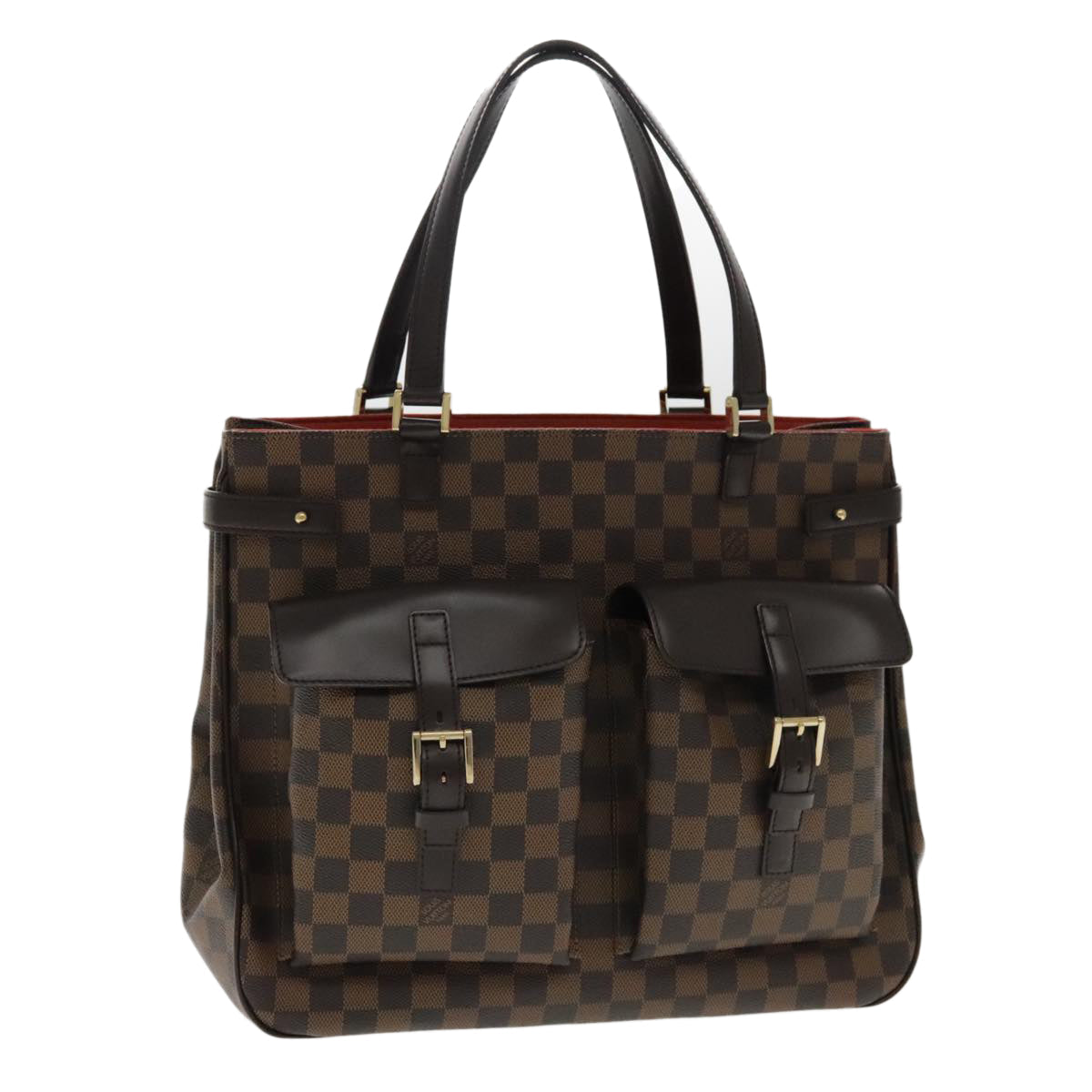 LOUIS VUITTON Damier Ebene Uzes Tote Bag N51128 LV 94263A