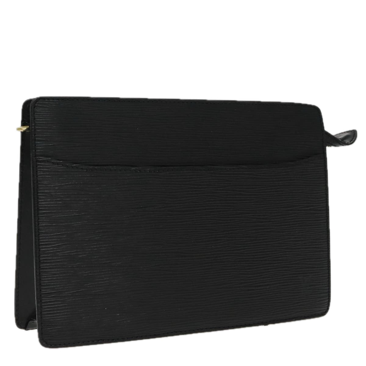 LOUIS VUITTON Epi Pochette Homme Clutch Bag Black Noir M52522 LV 94282
