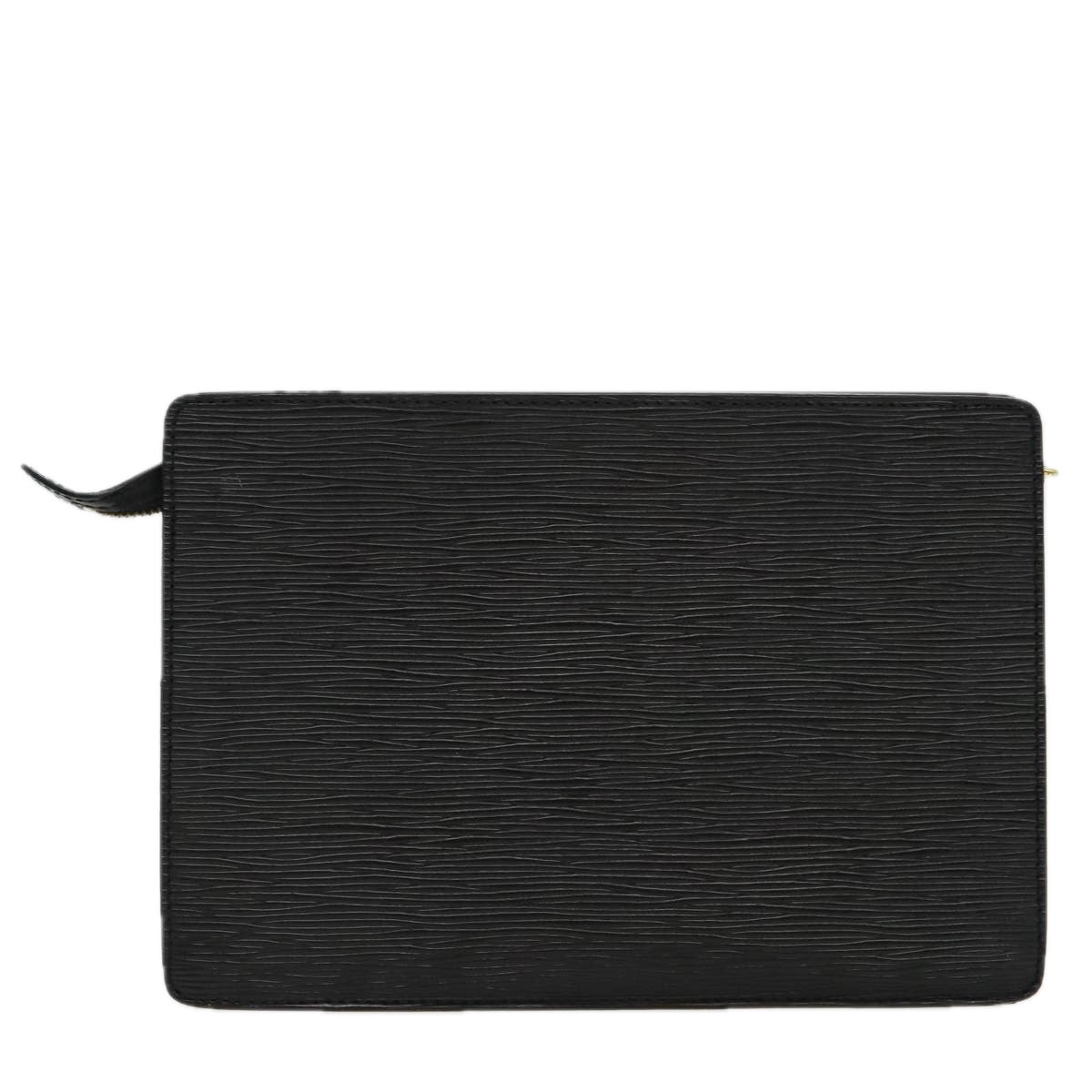 LOUIS VUITTON Epi Pochette Homme Clutch Bag Black Noir M52522 LV 94282