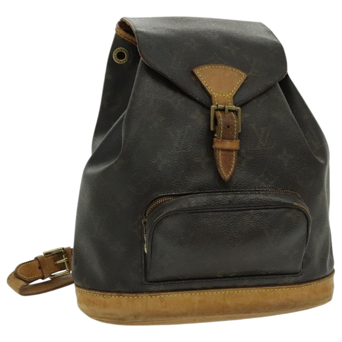 LOUIS VUITTON Monogram Montsouris MM Backpack M51136 LV 94287