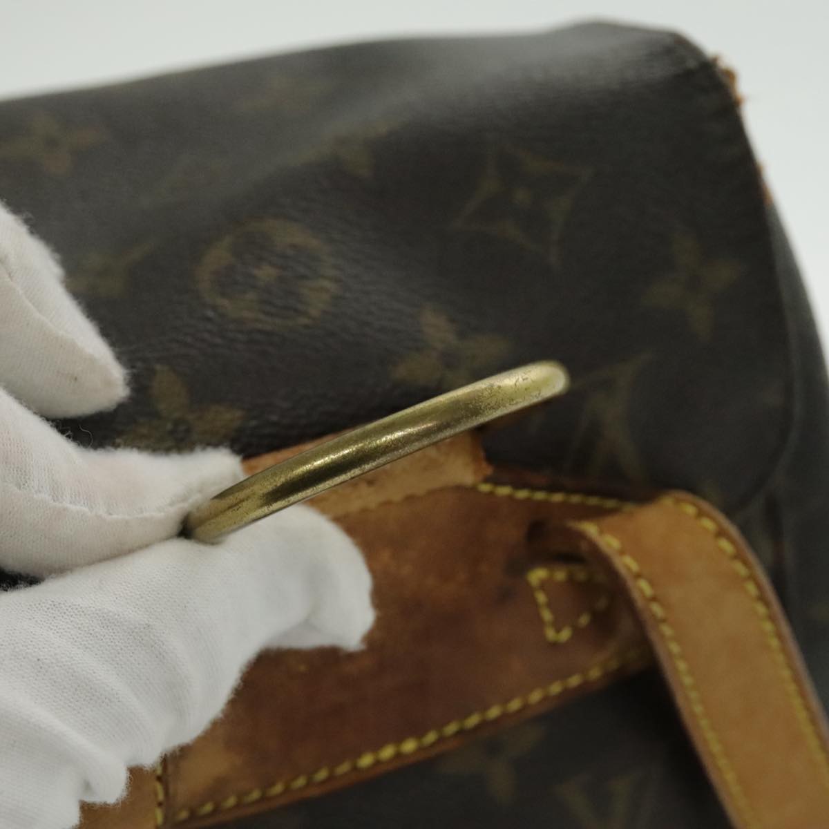 LOUIS VUITTON Monogram Montsouris MM Backpack M51136 LV 94287