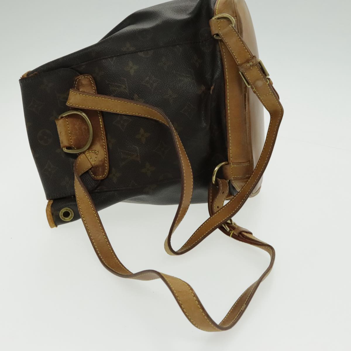 LOUIS VUITTON Monogram Montsouris MM Backpack M51136 LV 94287