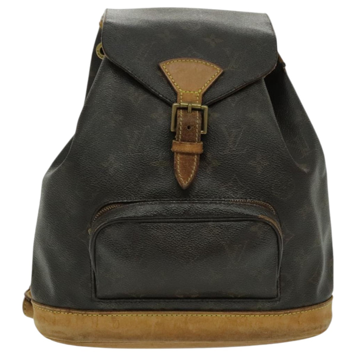 LOUIS VUITTON Monogram Montsouris MM Backpack M51136 LV 94287