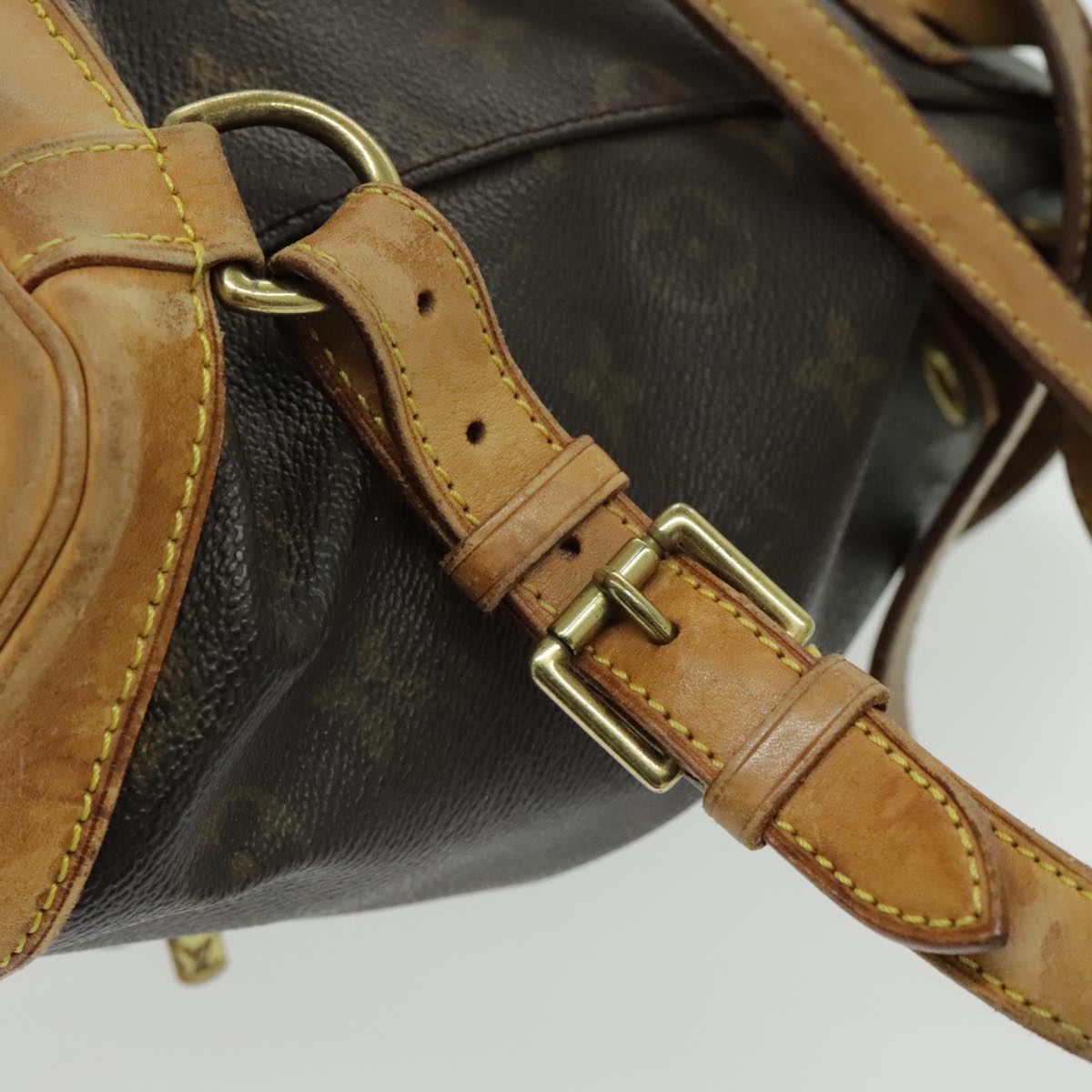 LOUIS VUITTON Monogram Montsouris MM Backpack M51136 LV 94287