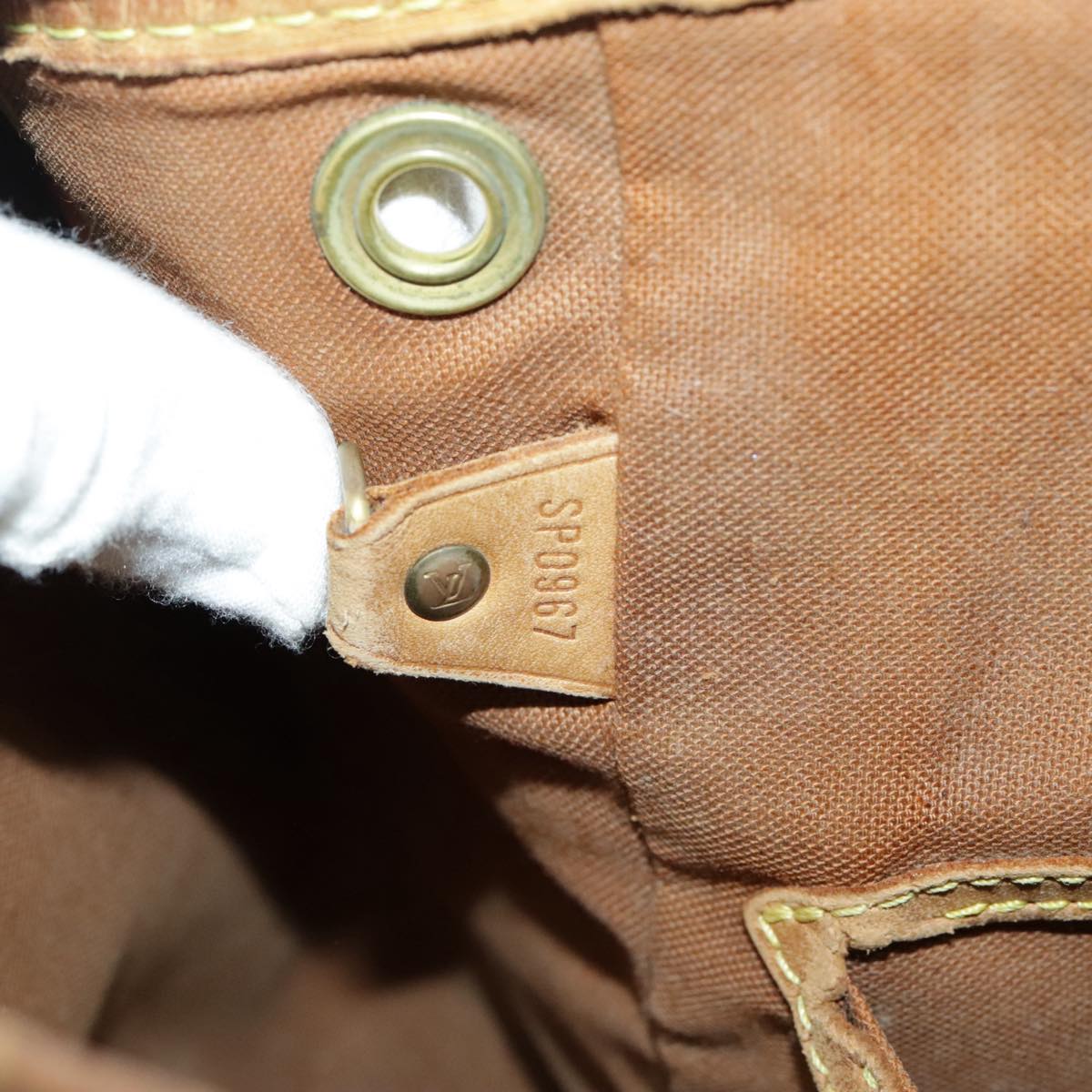 LOUIS VUITTON Monogram Montsouris MM Backpack M51136 LV 94287